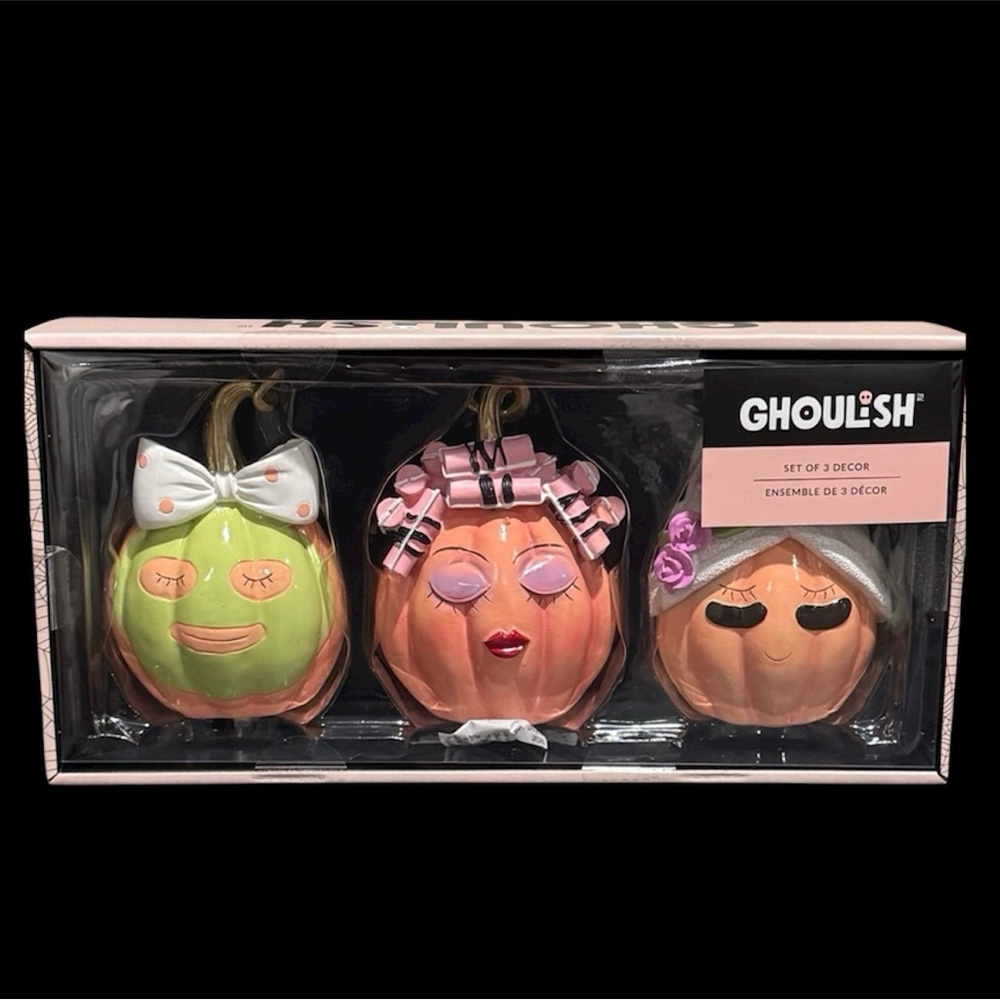 Ghoulish Salon/Spa pumpkin set